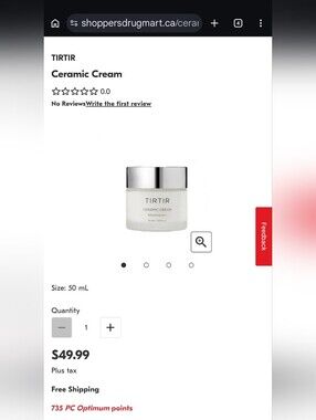 TIRTIR | NEW IN BOX | Ceramic Face Cream